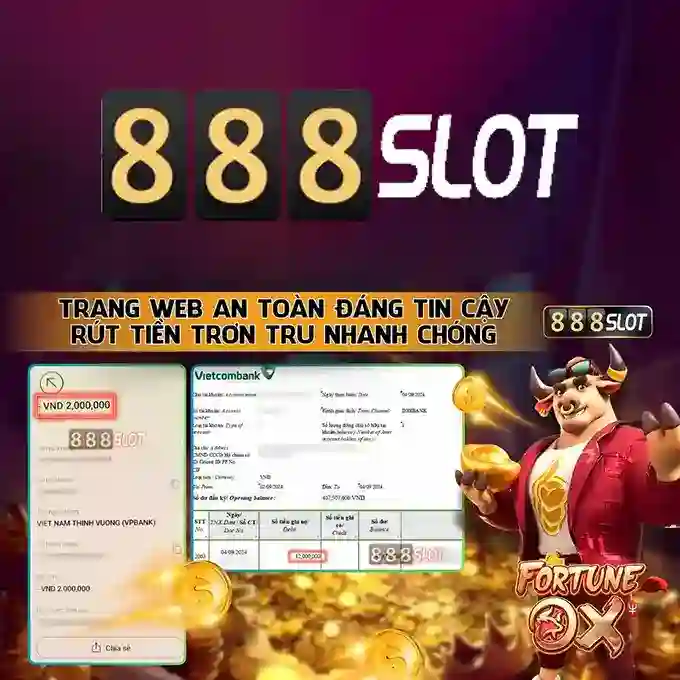 Khuyến mãi và thanh toán an toàn tại 888slot