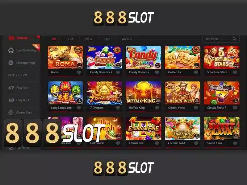 888Slot - Nền tảng máy đánh bạc trực tuyến hàng đầu