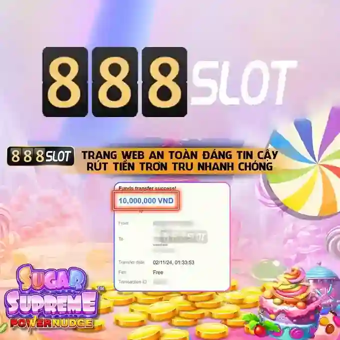 888slot: Sòng slot trực tuyến đáng tin cậy và hấp dẫn